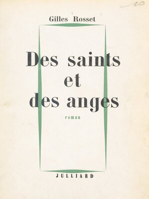 cover image of Des saints et des anges